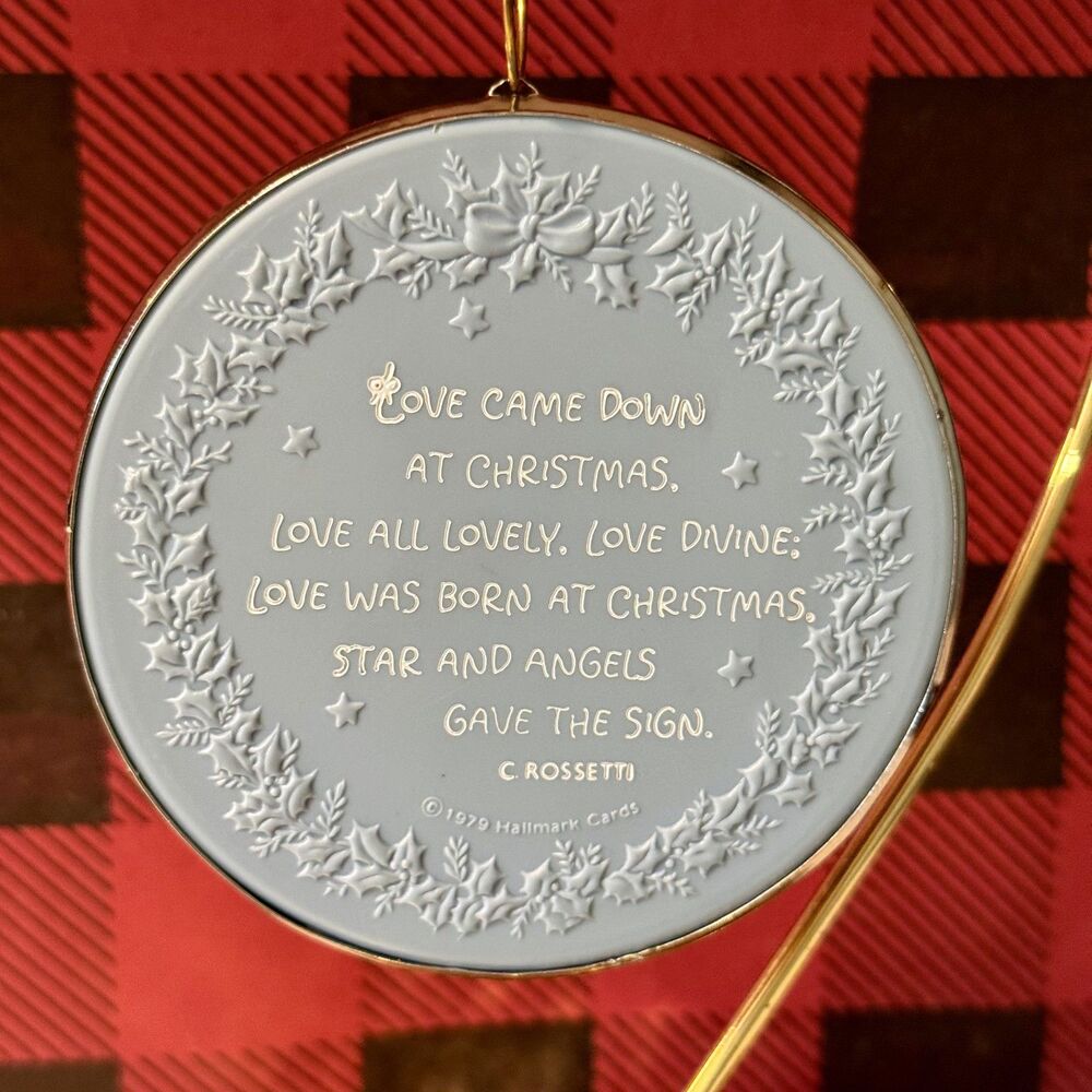 1980 Hallmark Tree Trimmer Betsey Clark Cameo Keepsake Christmas Ornament - Picture 3 of 5